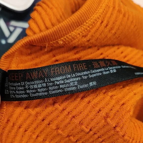 Urban Outfitters Mango Color Crop Top/Bra - Picture 3 of 5